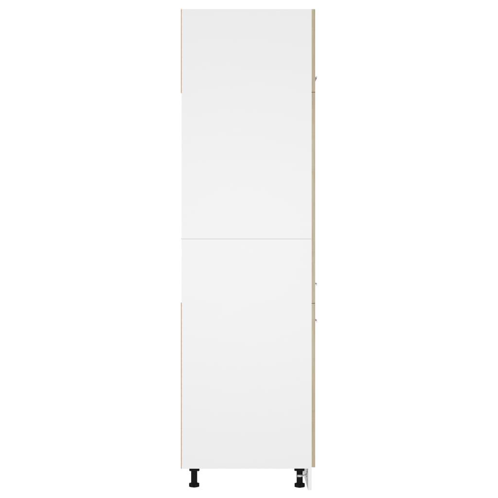 Spülenunterschrank Sonoma-Eiche 80x46x81,5 cm Holzwerkstoff