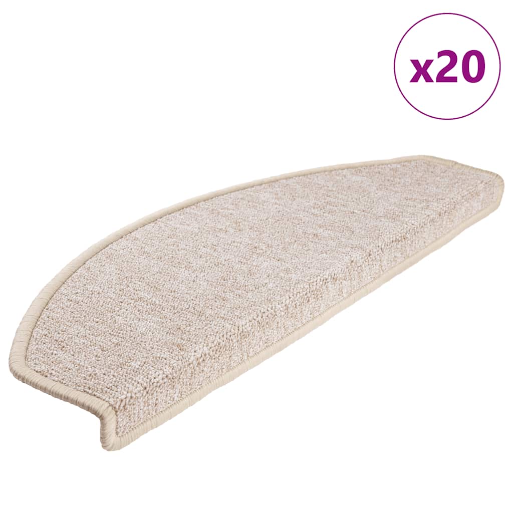 Stufenmatten 15 Stk. 56x17x3 cm Anthrazit Halbrund