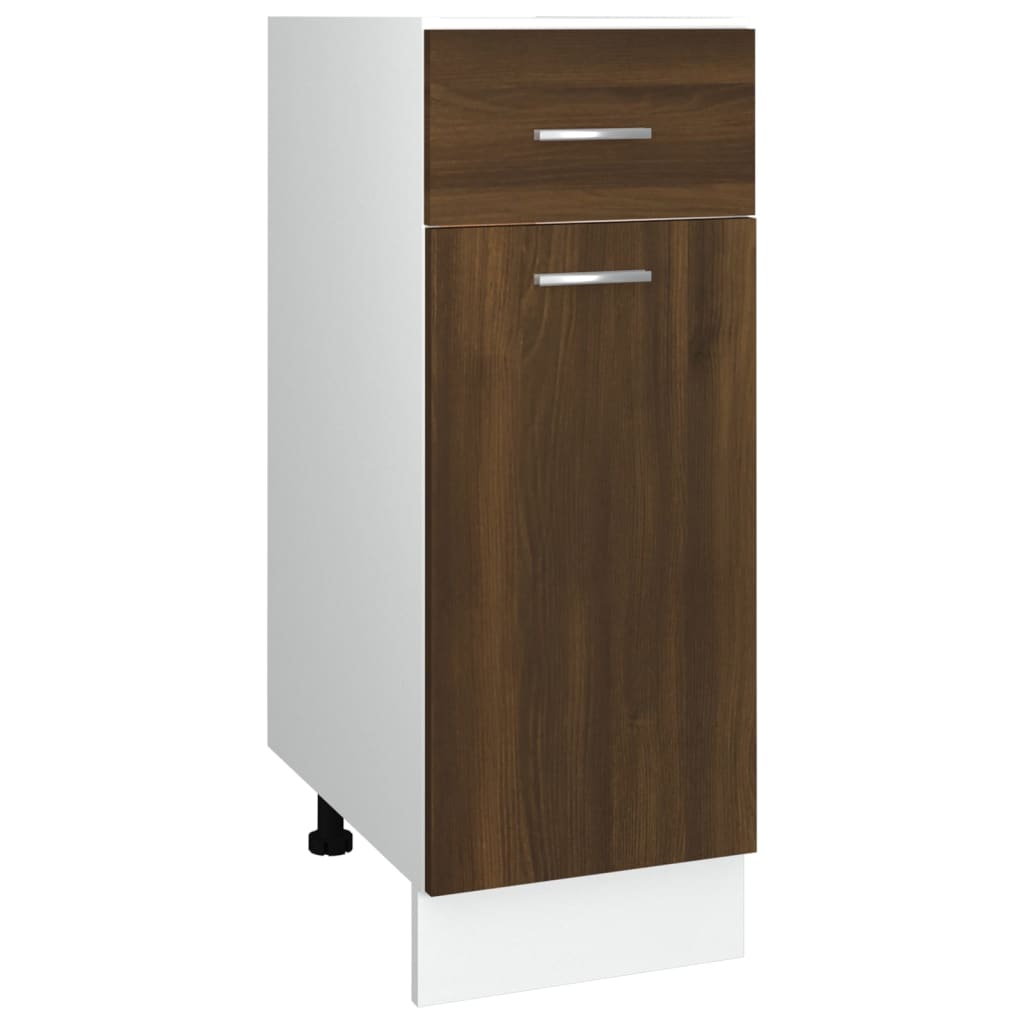 Unterschrank Lyon Weiß 60x46x81,5 cm Holzwerkstoff