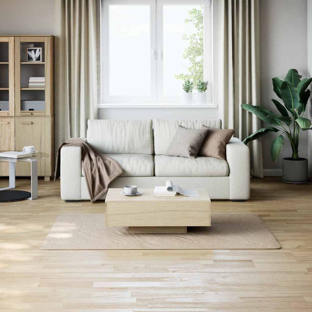 Shaggy-Teppich Schwarz 240x305 cm Polyester