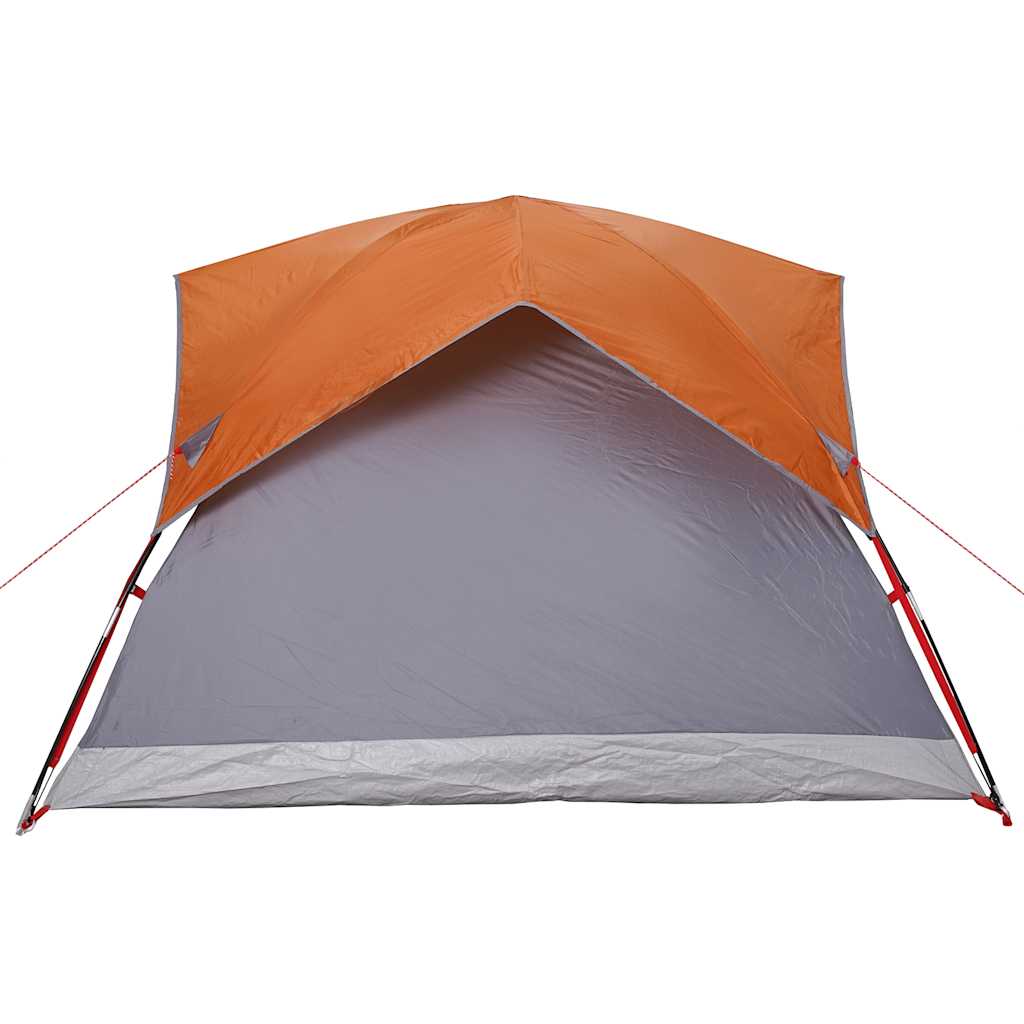 Campingzelt 4 Personen Grün Wasserdicht