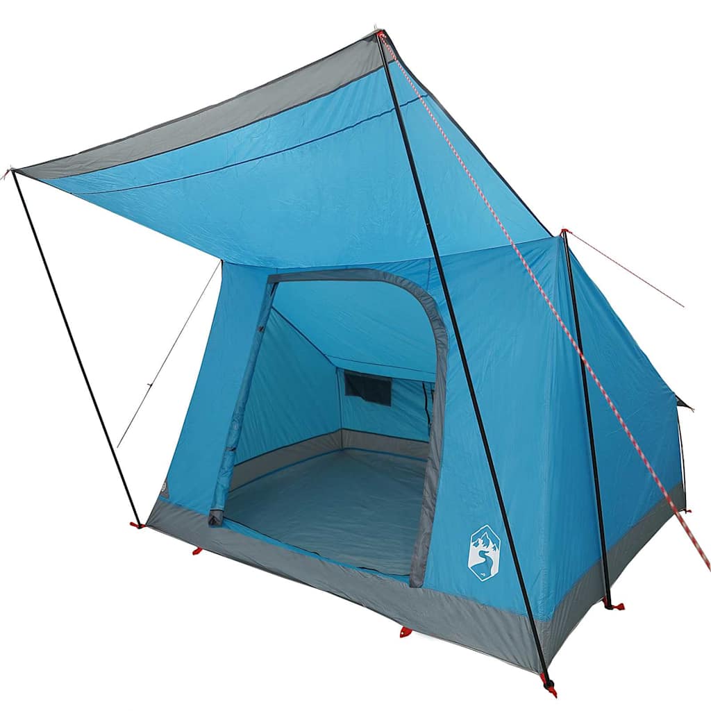 Campingzelt mit Dach mit Speicher Grün 282 x 225 x 154 cm Taft