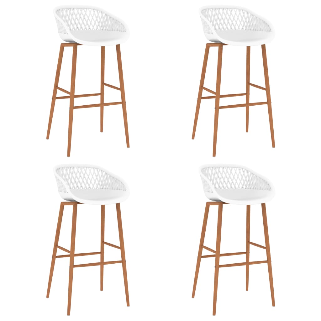 7-tlg. Bar-Set Weiß und Schwarz