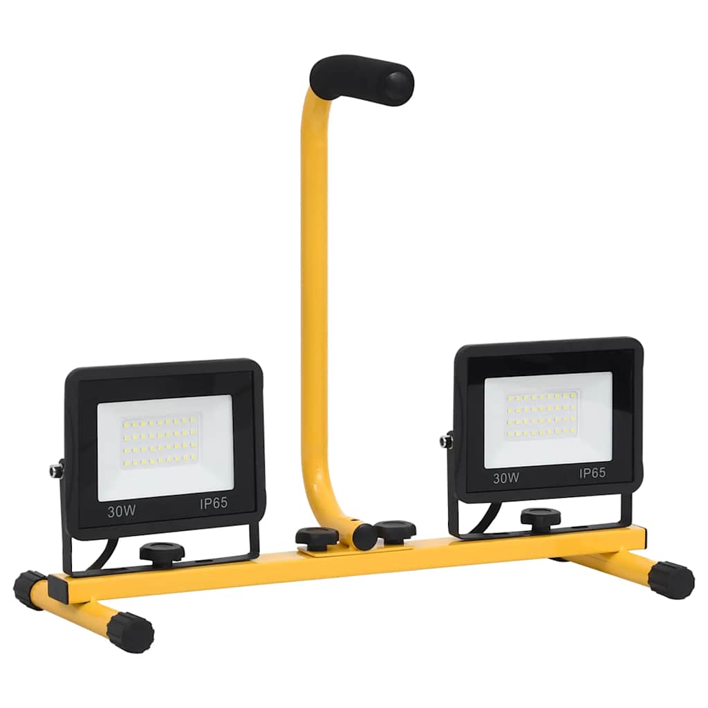 LED-Fluter mit Handgriff 2x10 W Warmweiß