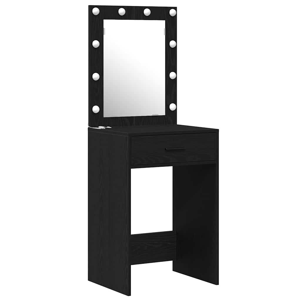 Schminktisch mit Schubladen Weiß 50 x 41 x 135 cm Holzwerkstoff