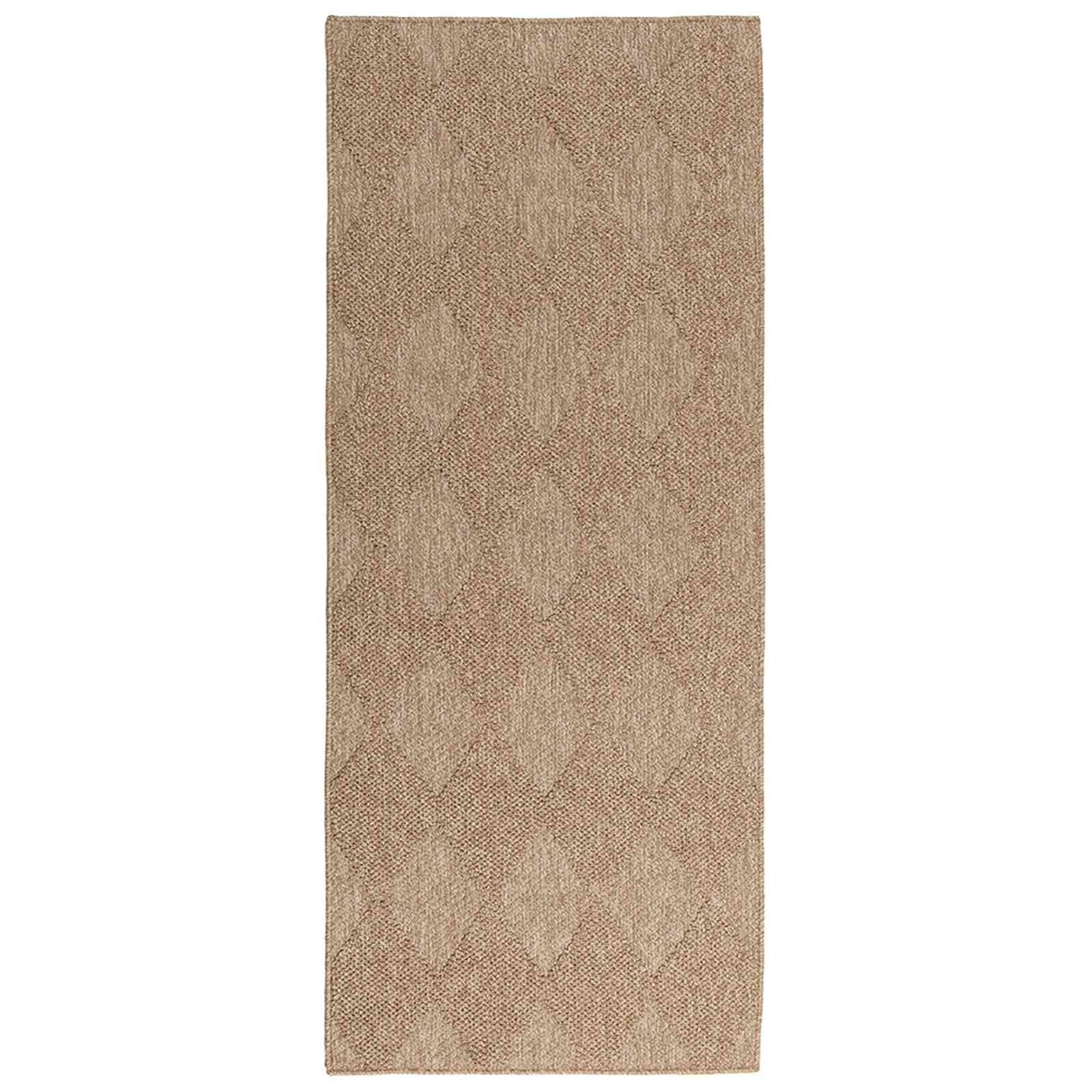 Bereichsteppiche Rechtwinklig AGIRA Natur 150 x 80 cm Polyester
