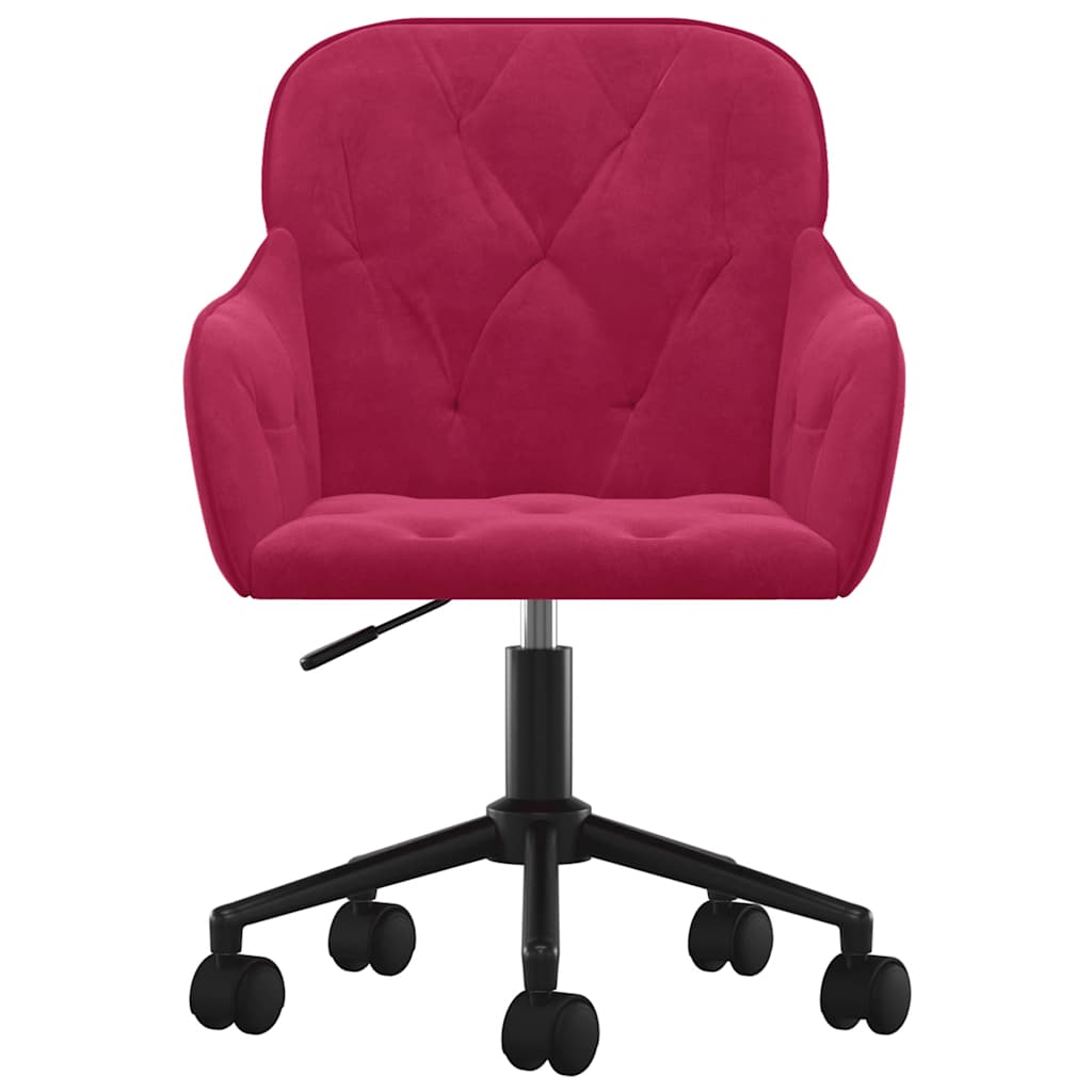 Esszimmerstühle 2 Stk. Drehbar Rosa Samt