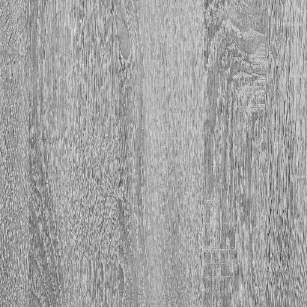 Hängender Nachttisch Weiß 40x30x15 cm Holzwerkstoff