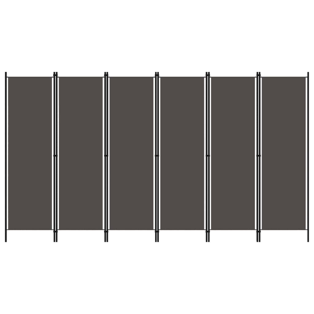 Raumteiler Beige 150 x 180 cm Stoff