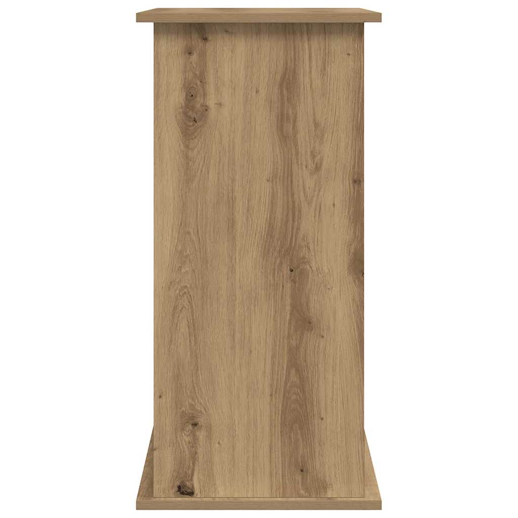 Aquariumständer Weiß 81x36x73 cm Holzwerkstoff