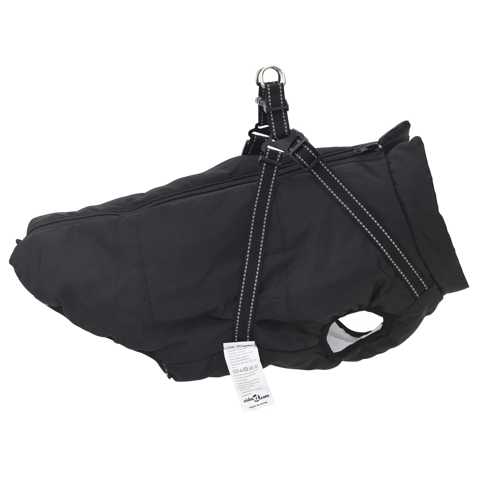 Hundemantel Rot L24 Fleece und Polyester