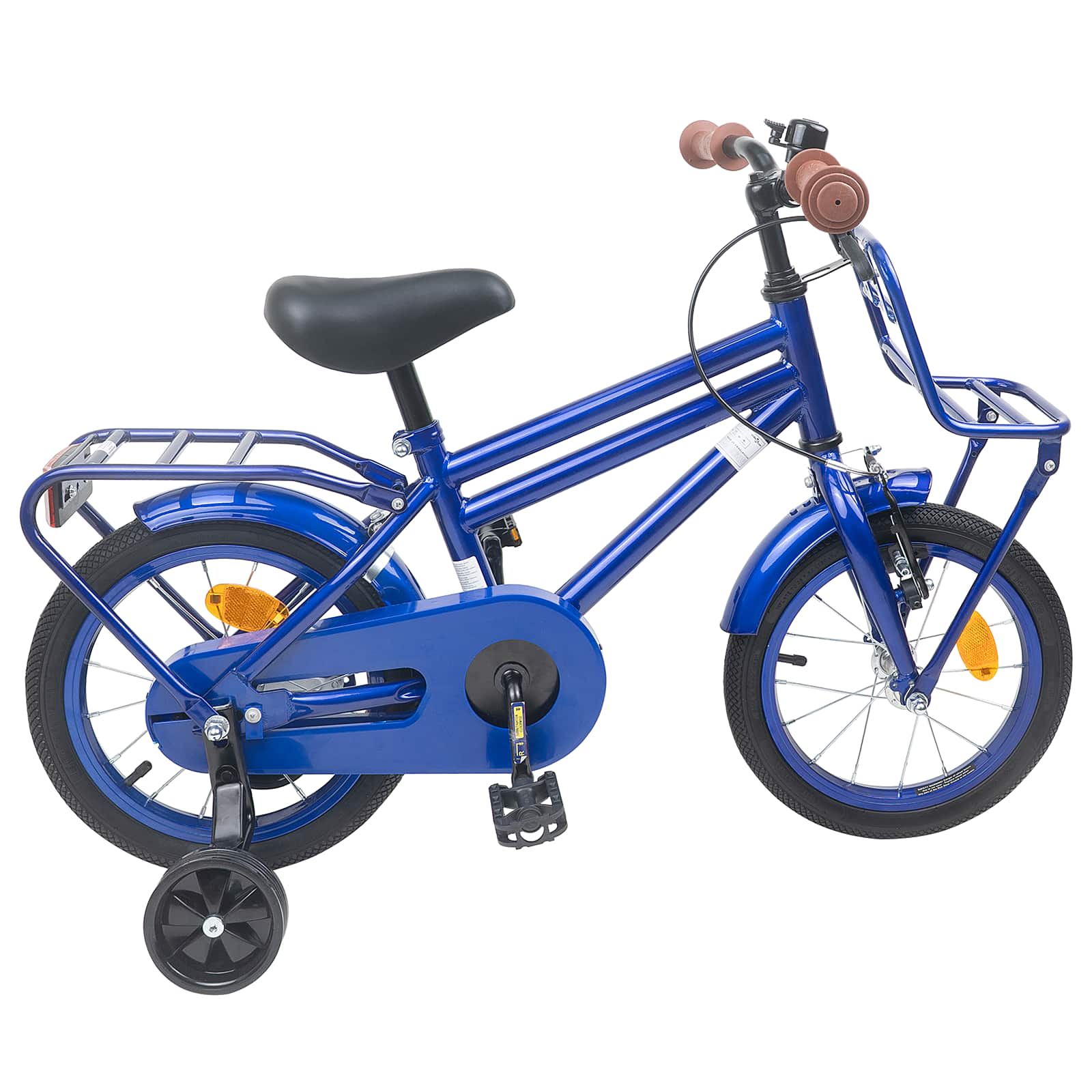 Kinderfahrrad 18 Zoll für 5-7 Jahre alt Schwarz