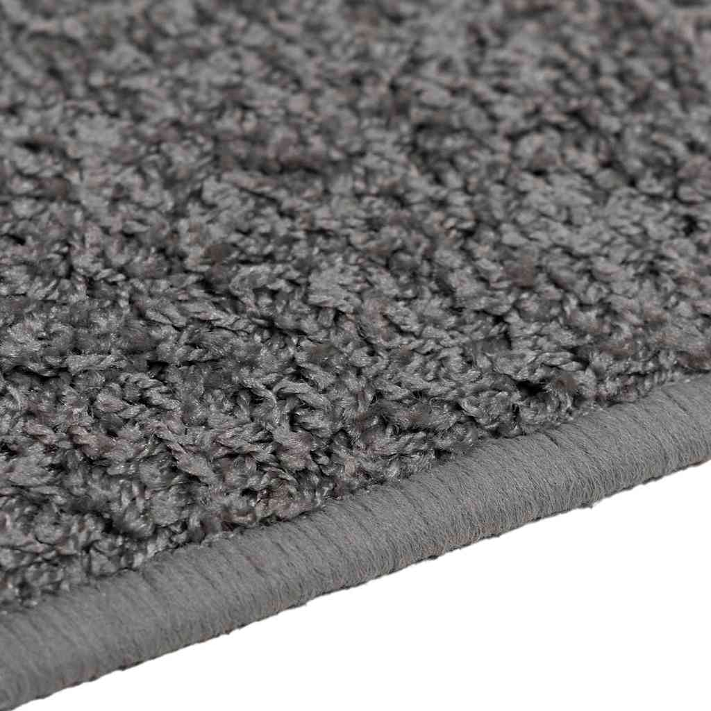 Teppichläufer Grau 50 x 100 cm 100% Polypropylen Tuft