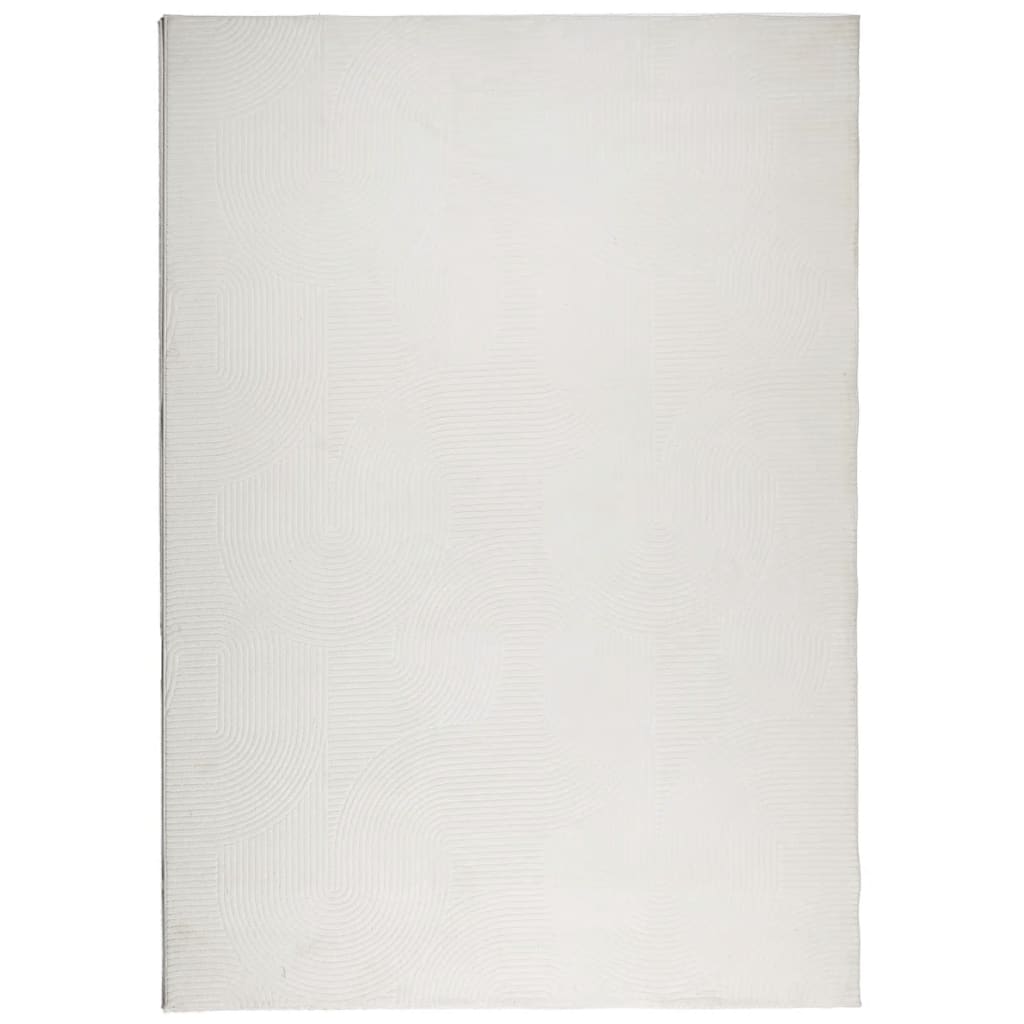Teppich IZA Kurzflor Skandi-Stil Anthrazit 80x150 cm