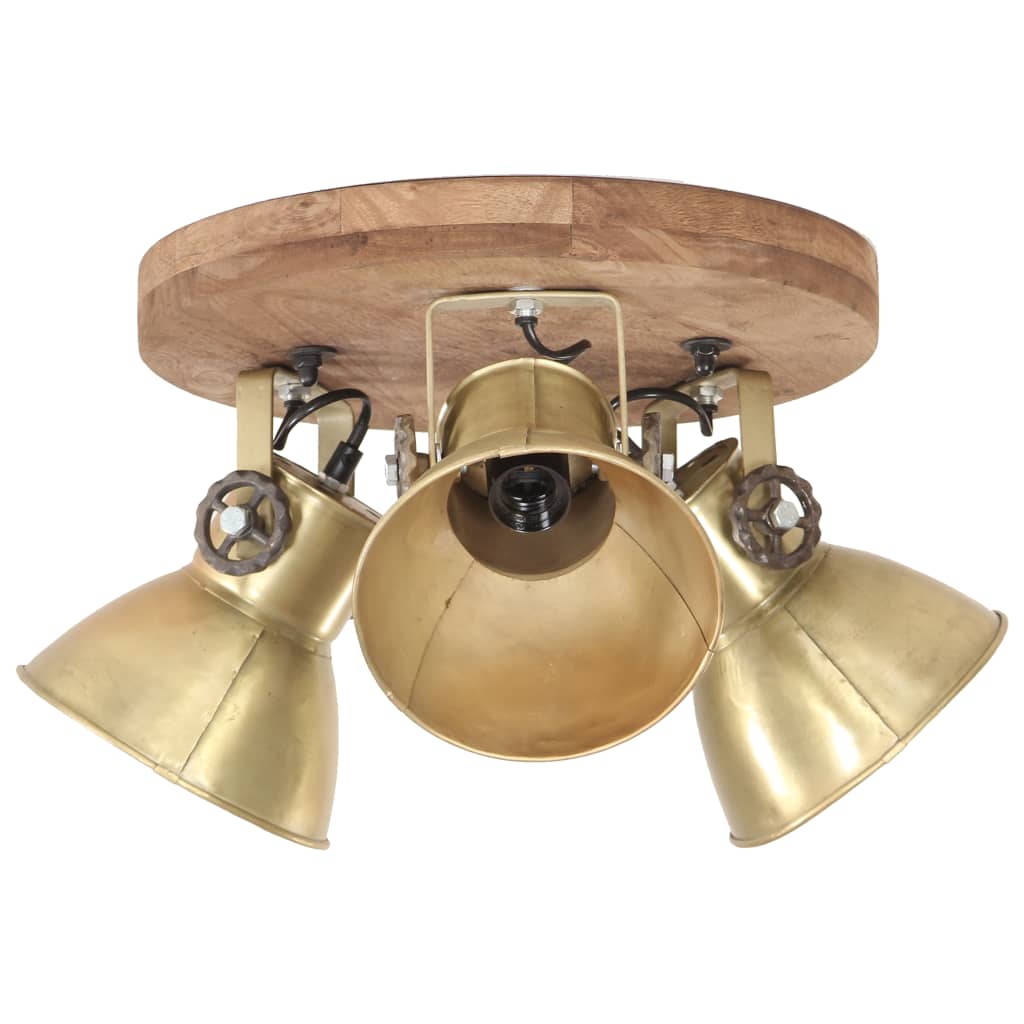 Wandlampe Industriestil Silbern 45x25 cm E27