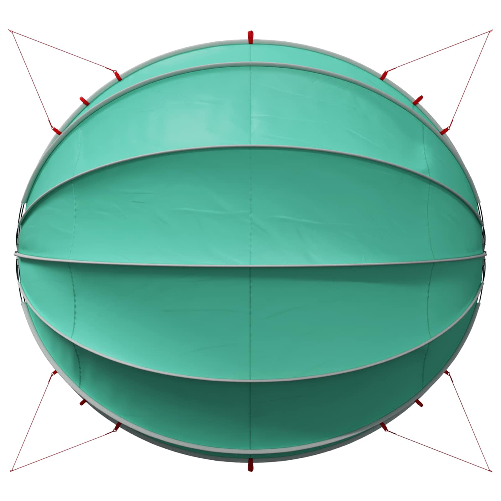 Pool-Dome 336 x 322 x 160 cm 185T Polyester mit PU-Beschichtung