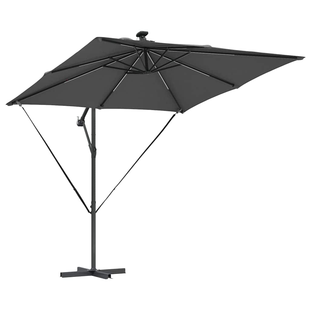 Sonnenschirm Sand 249 x 249 x 250 cm Polyester und Aluminium