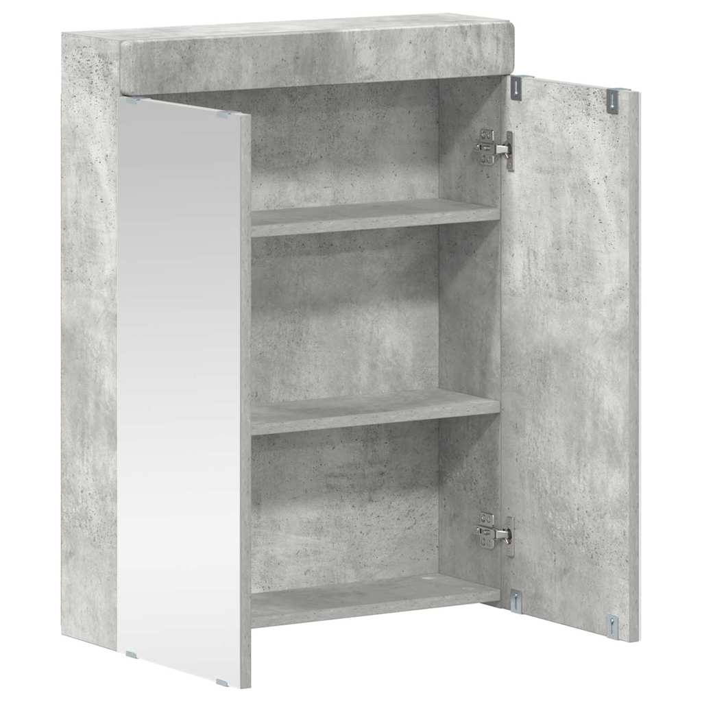 Badezimmermöbel-Set TULUM 2 pcs Weiß 60 x 34 x 63 cm