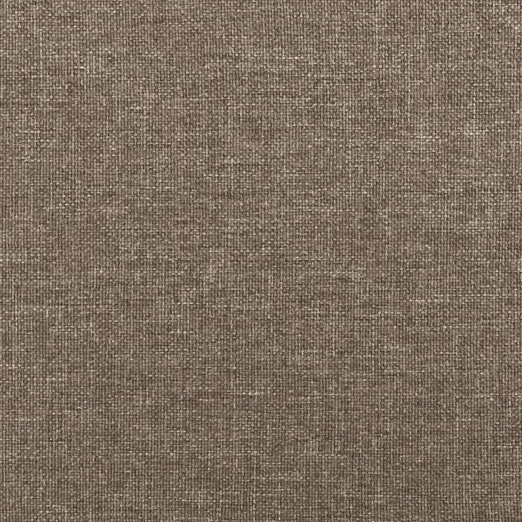 Kopfteil Hellgrau 80x7x118/128 cm Stoff