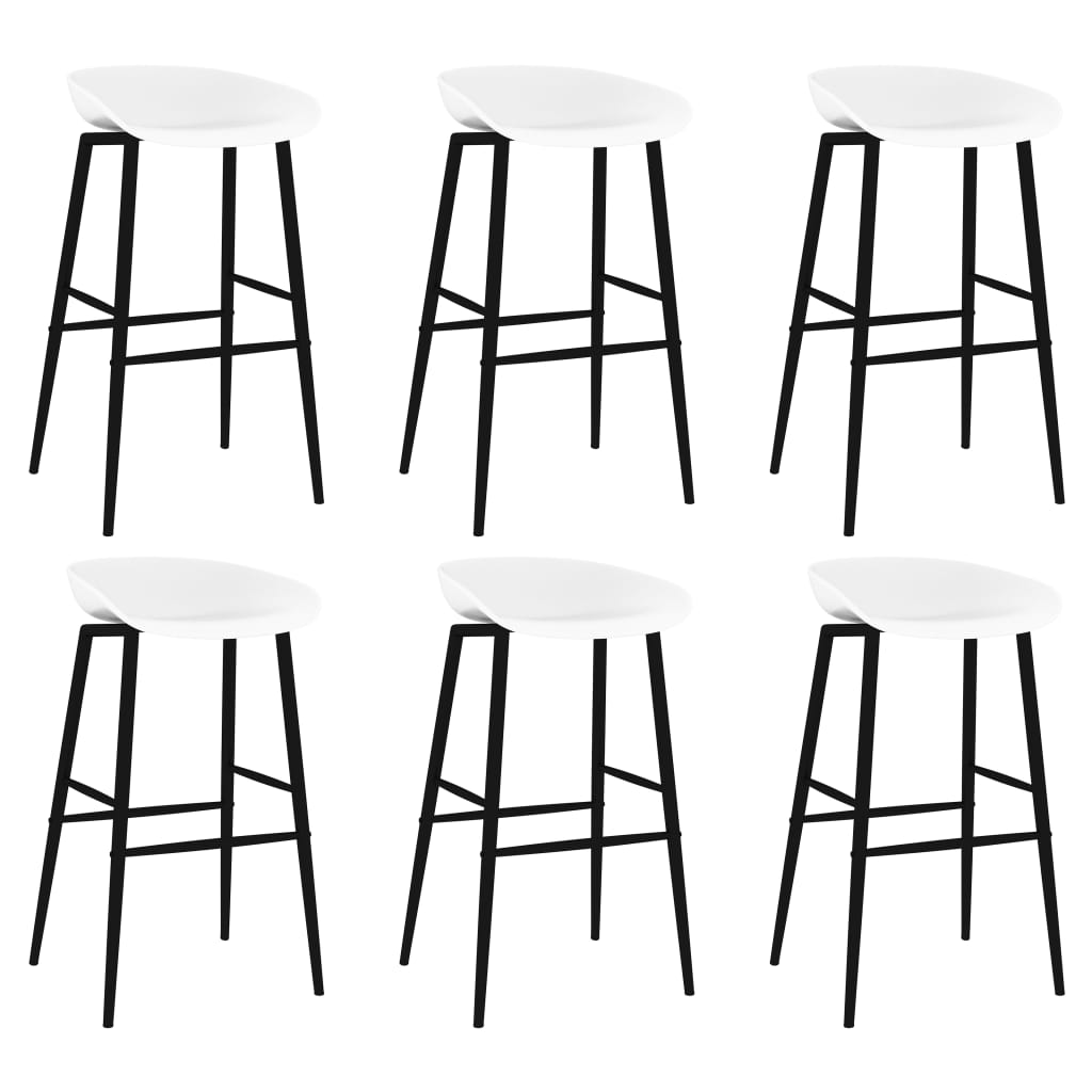 5-tlg. Bar-Set Schwarz und Weiß