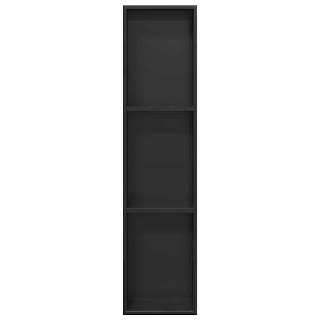 Duschnische Schwarz 60 x 20 x 9,5 cm Edelstahl