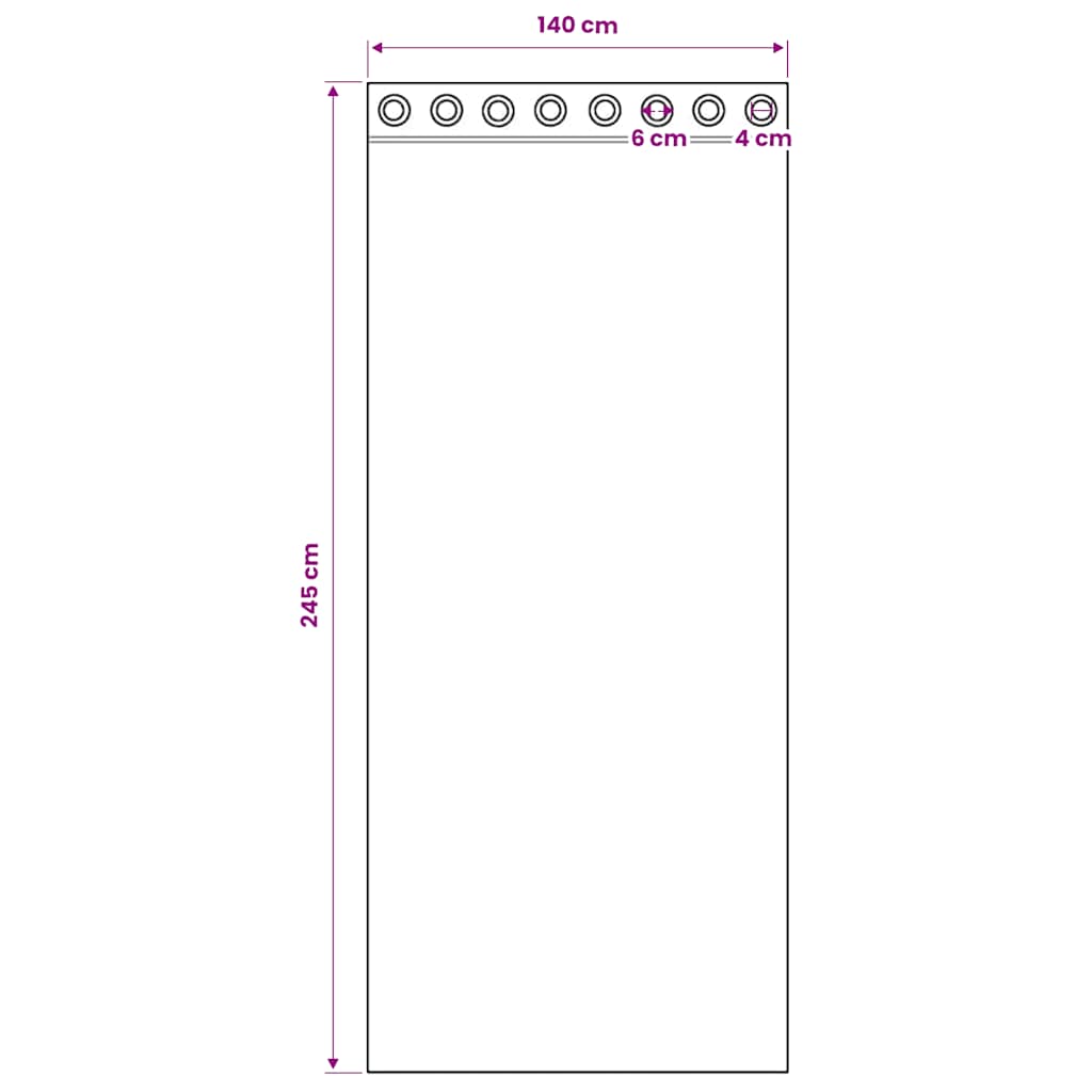 Voile Vorhänge mit Ösen 2 Stk. Apfelgrün 140x140 cm