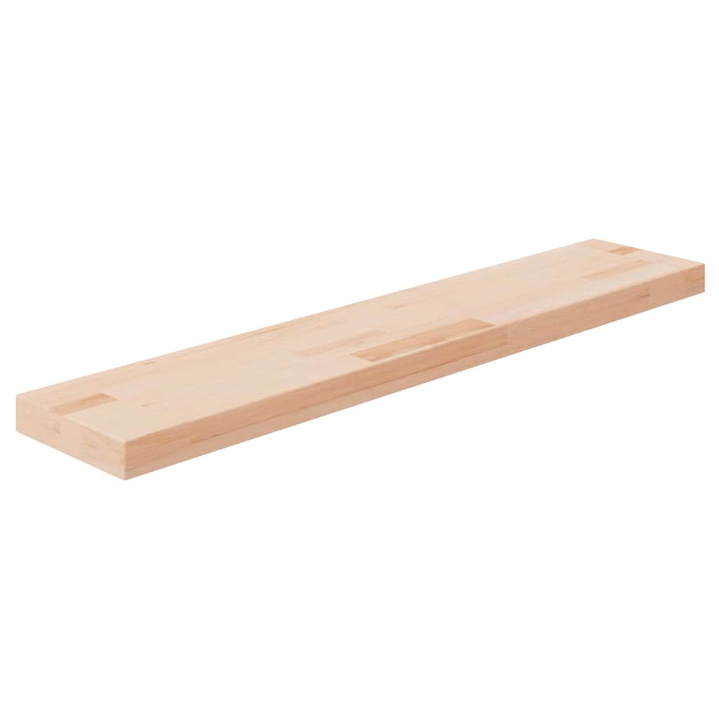 Regalboden 40x20x1,5 cm Unbehandeltes Massivholz Eiche