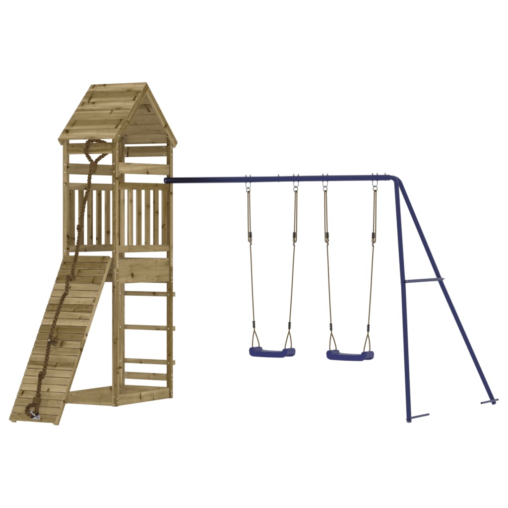 Spielturm Massivholz Kiefer