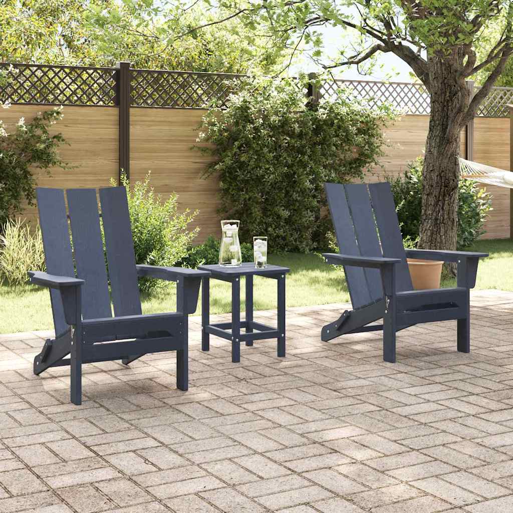 Gartenstuhl 2 pcs Weiß 80,5 x 74,5 x 92 cm Polyethylen