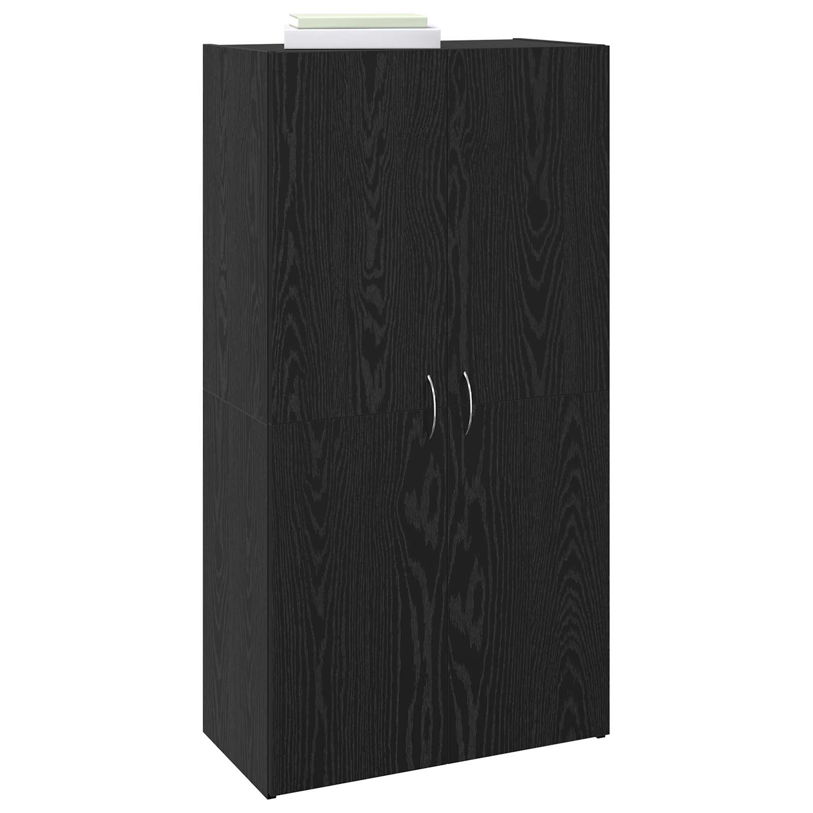 Aktenschrank Weiß 60x32x153 cm Holzwerkstoff