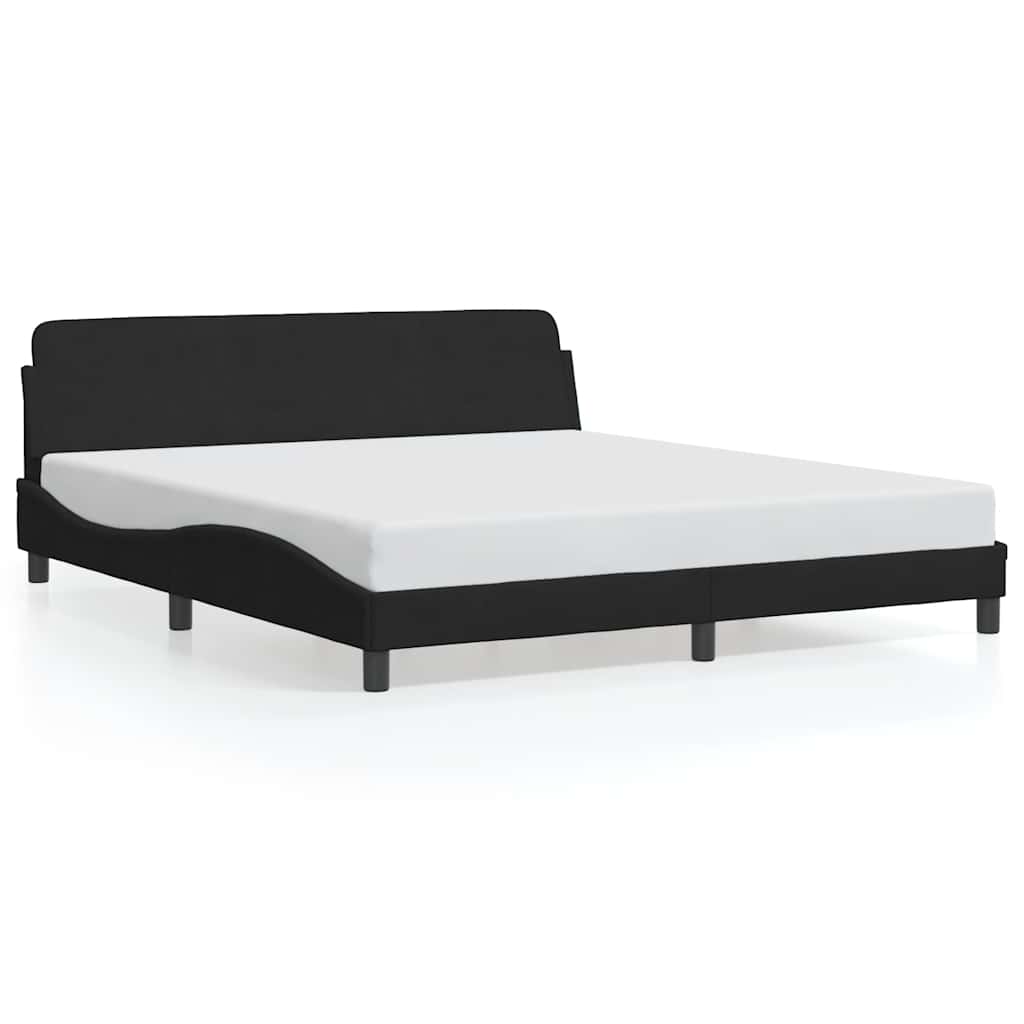 Bettgestell "Dover" Hellgrau 80x200 cm Samt
