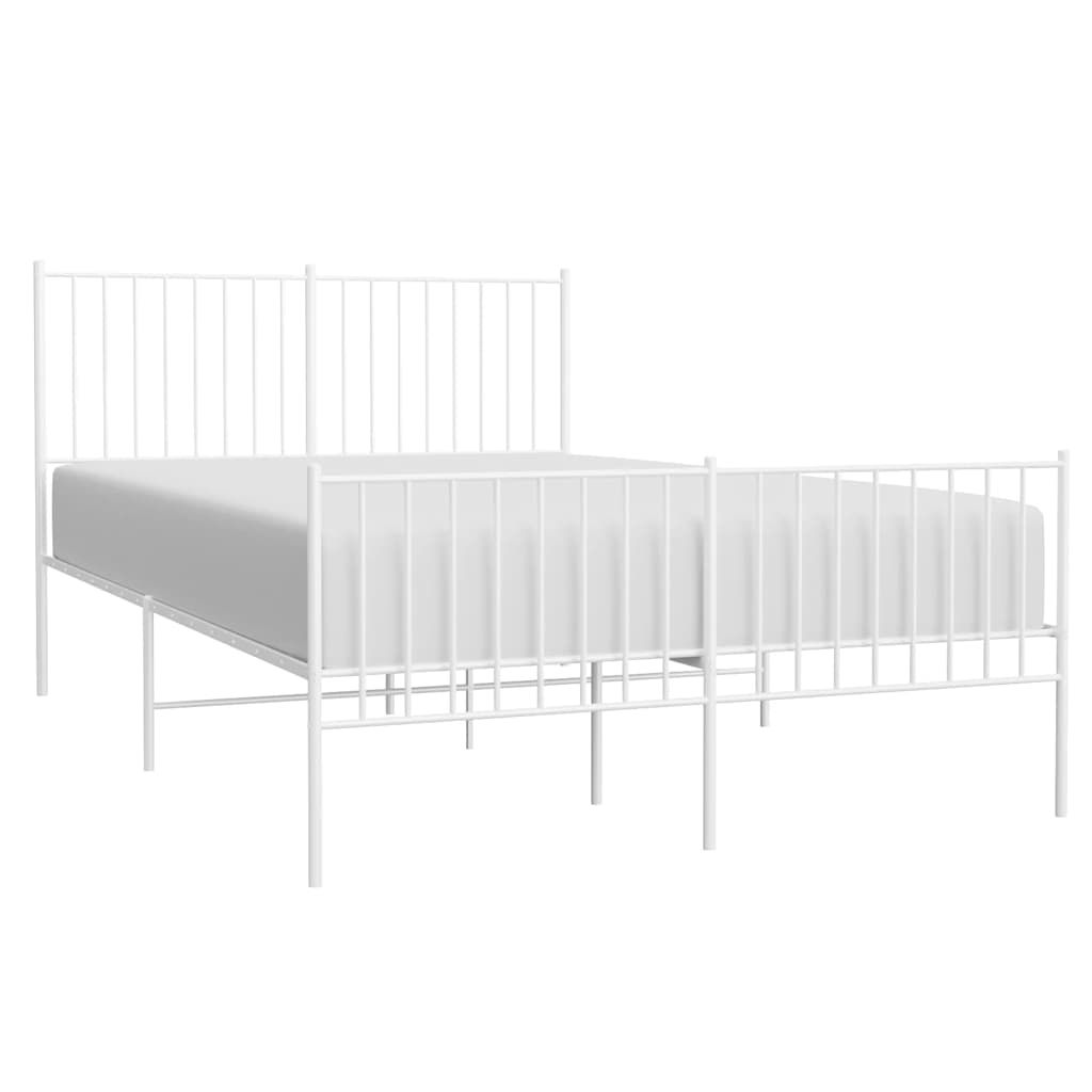Bettgestell Metall Schwarz 75x190 cm