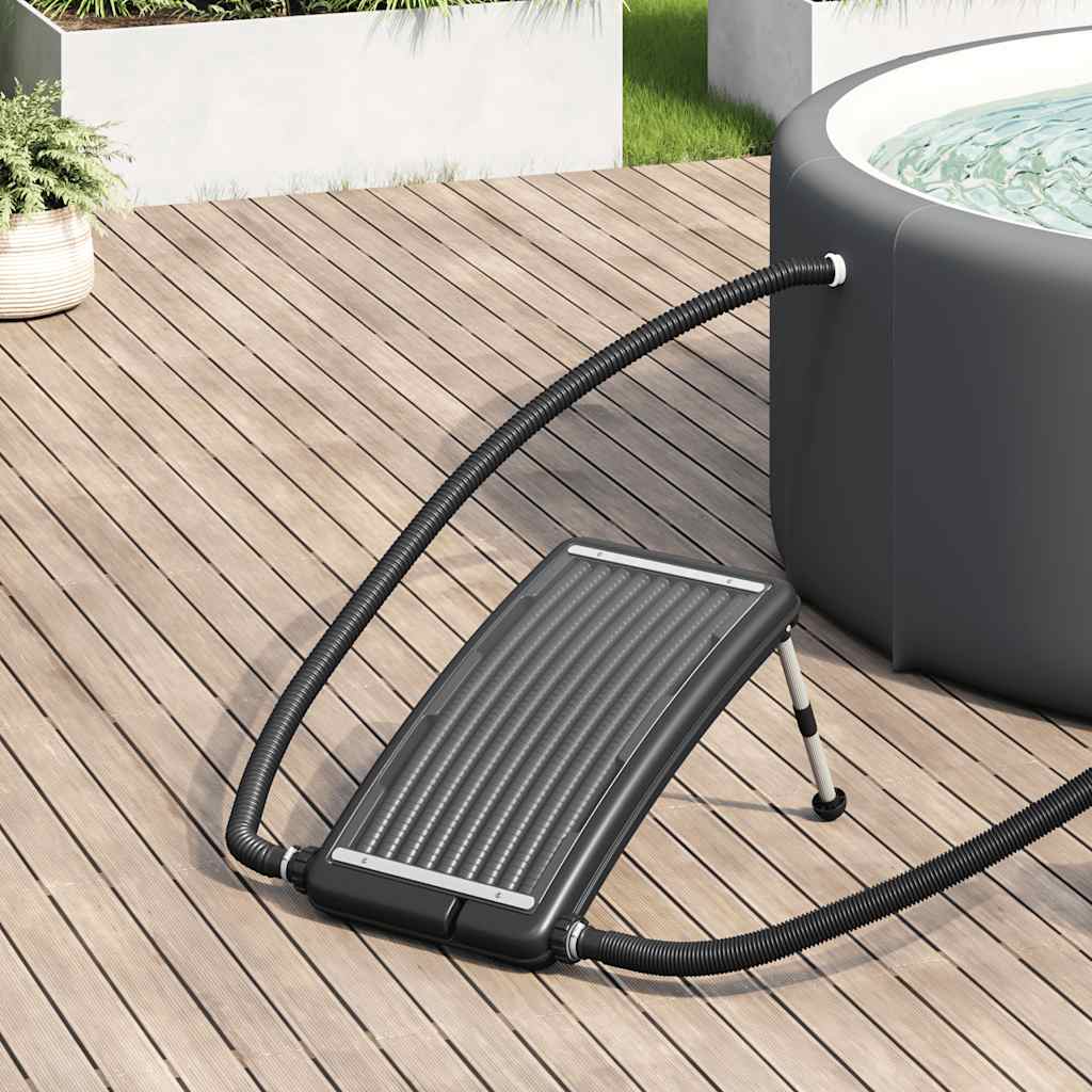Gebogene Solar-Heizpaneele für Pool 2 Stk. 110x65 cm