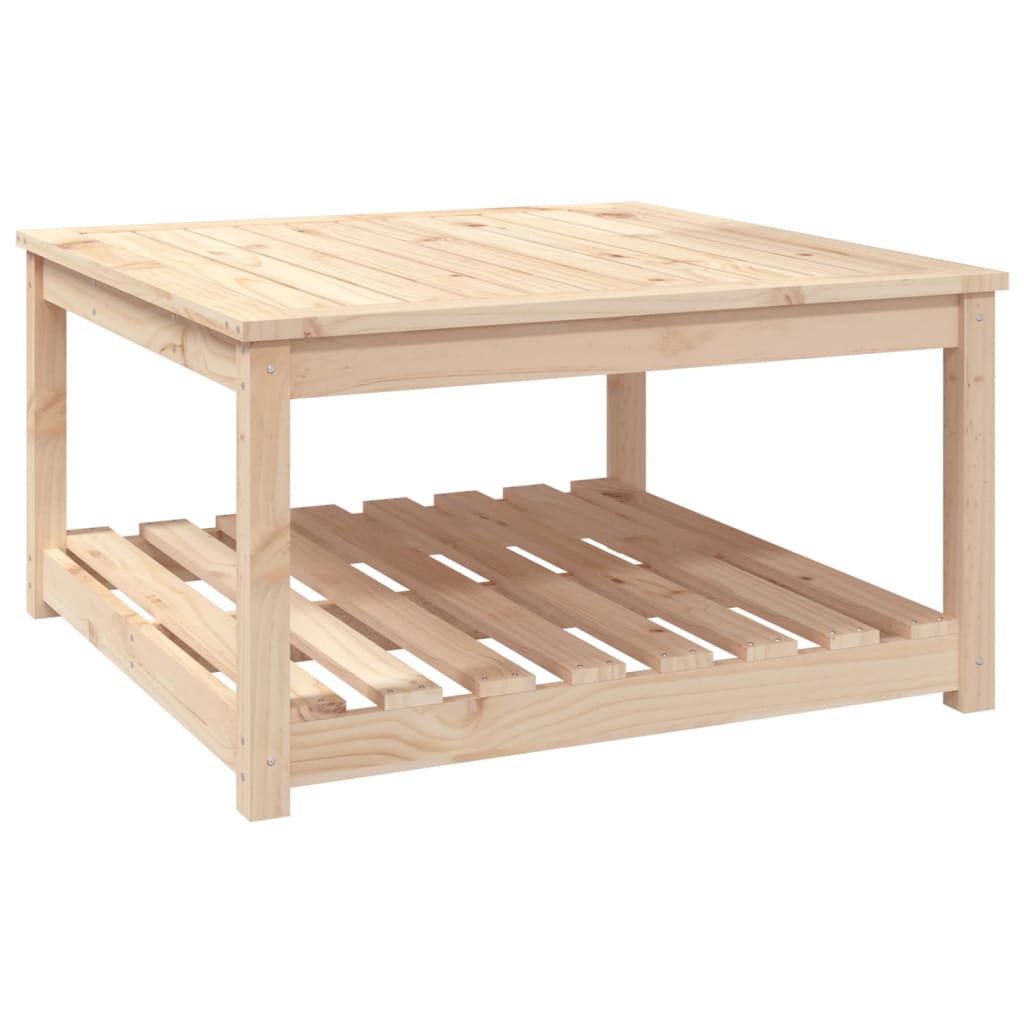 Gartentisch 82,5x50,5x45 cm Massivholz Kiefer