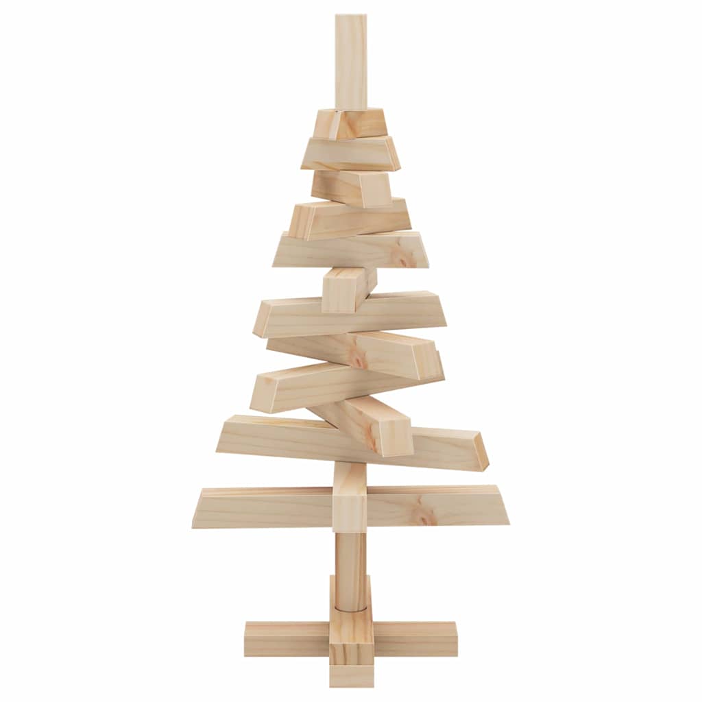 Weihnachtsbäume mit Ständer Natur 60 cm Massivholz Kiefer
