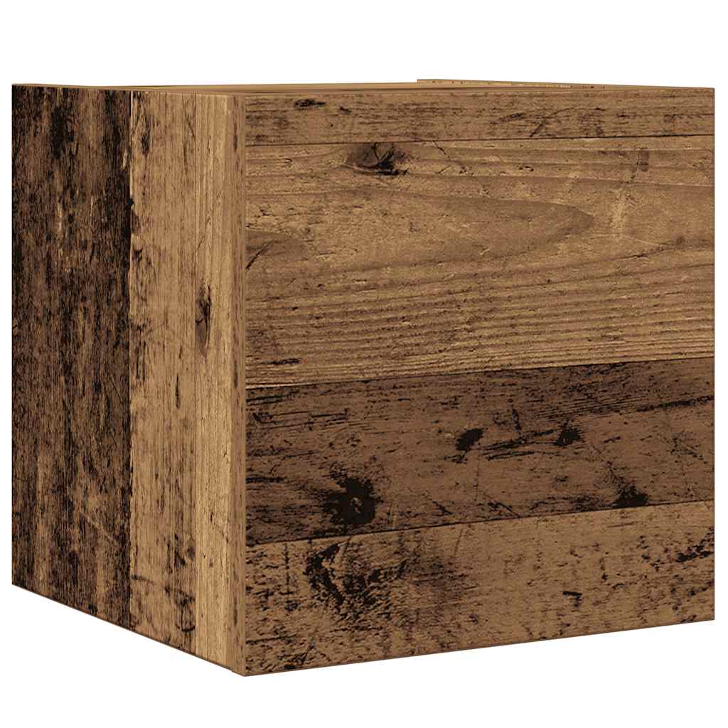 4-tlg. TV-Schrank-Set Weiß Holzwerkstoff