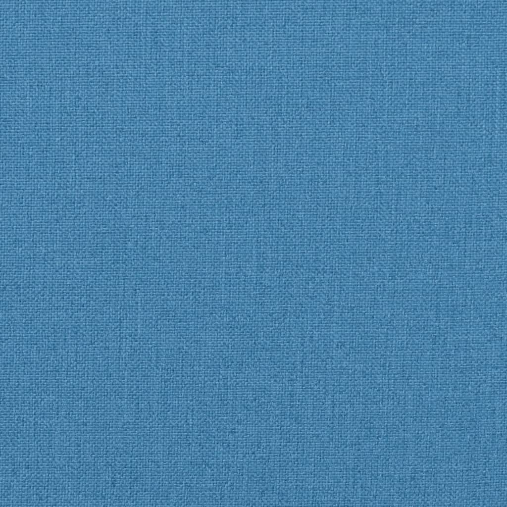 Hochlehner-Auflagen 2 Stk. Melange Anthrazit 120x50x7cm Stoff