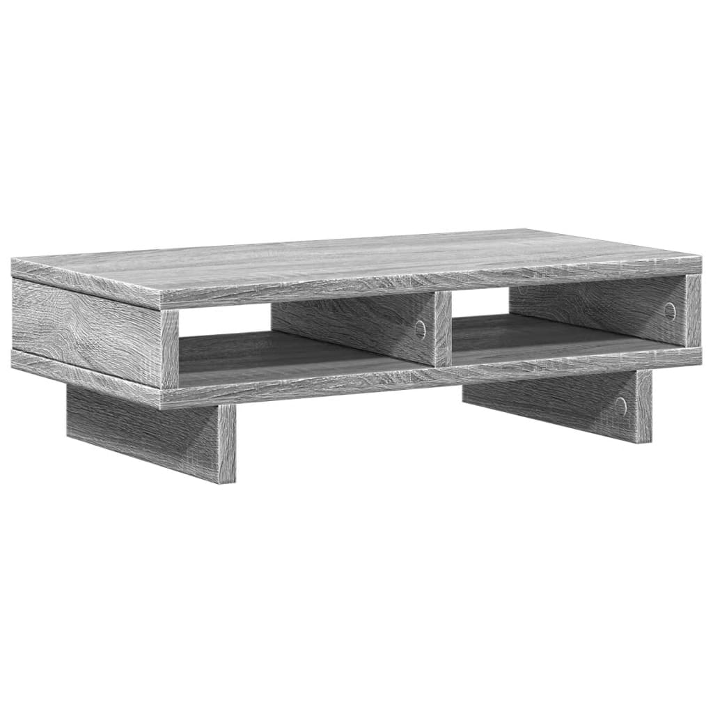 Monitor Halterung Schwarz 100 x 27 x 15 cm Holzwerkstoff