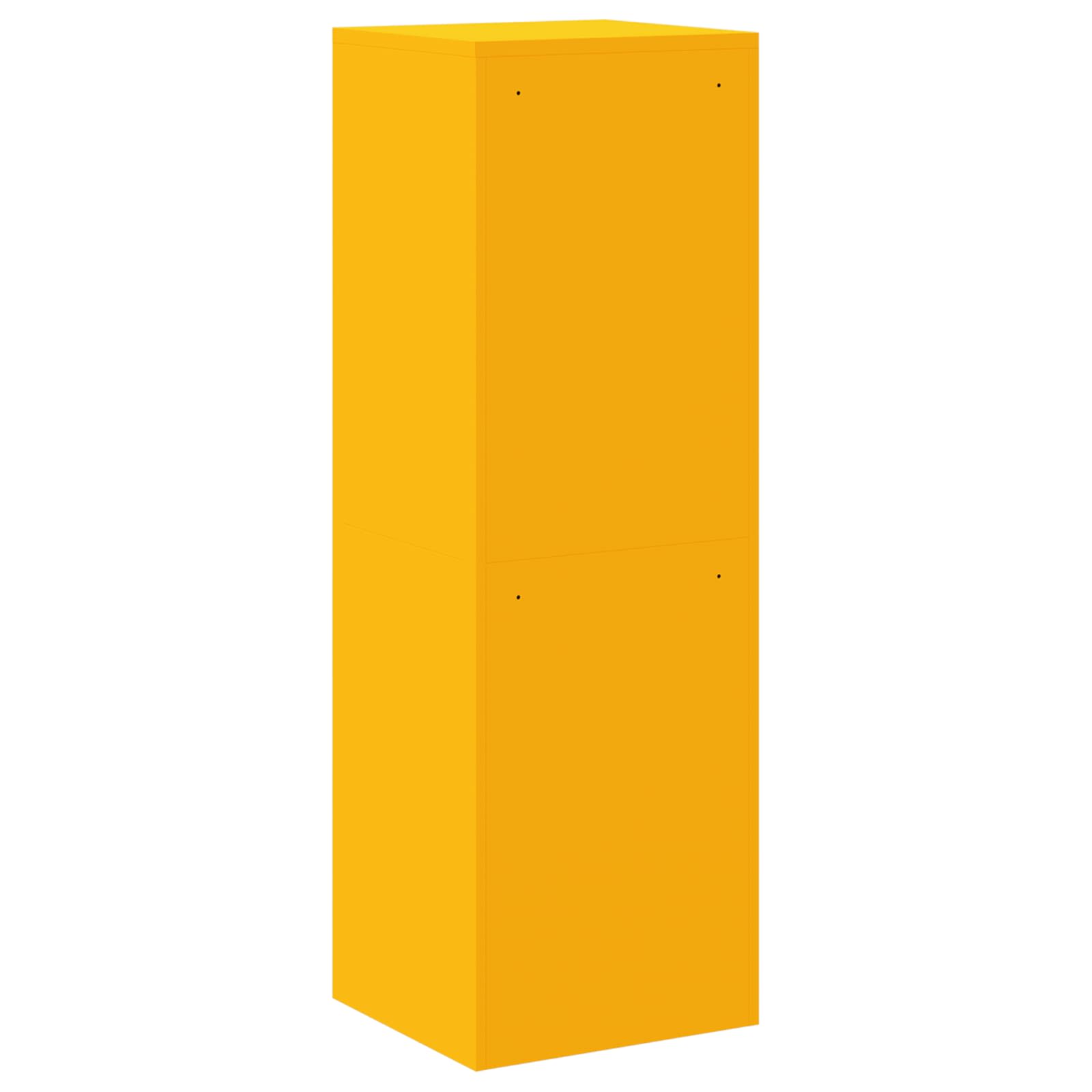 Aktenschrank 2 pcs Schwarz 44 x 50 x 139 cm Kaltgewalzter Stahl