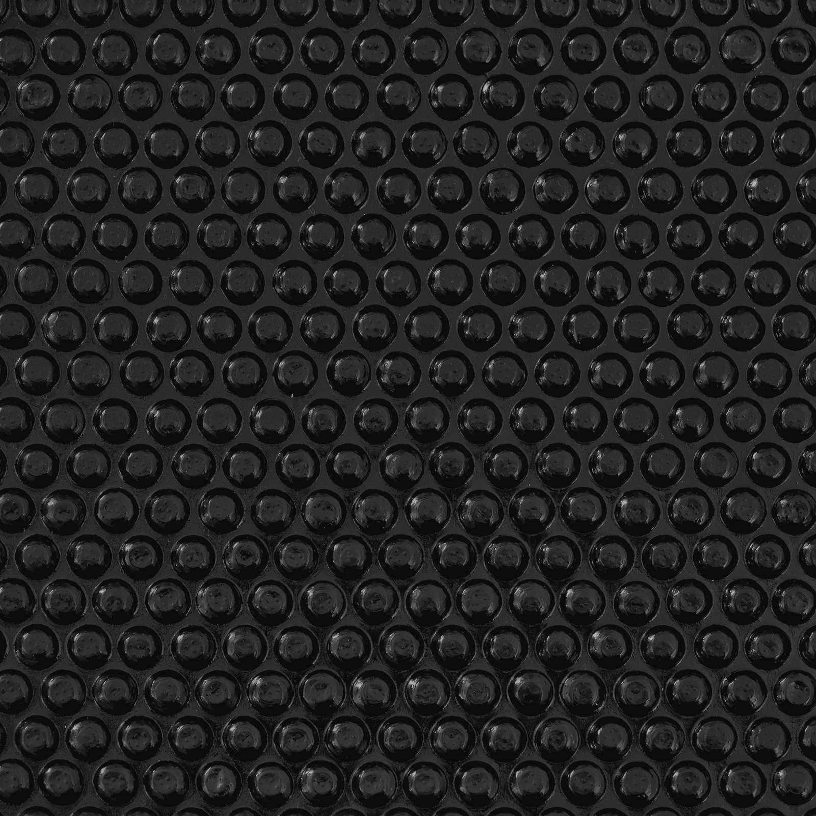Solar Poolabdeckung 1000 x 500 cm 110 μm Quadratisch PE Schwarz