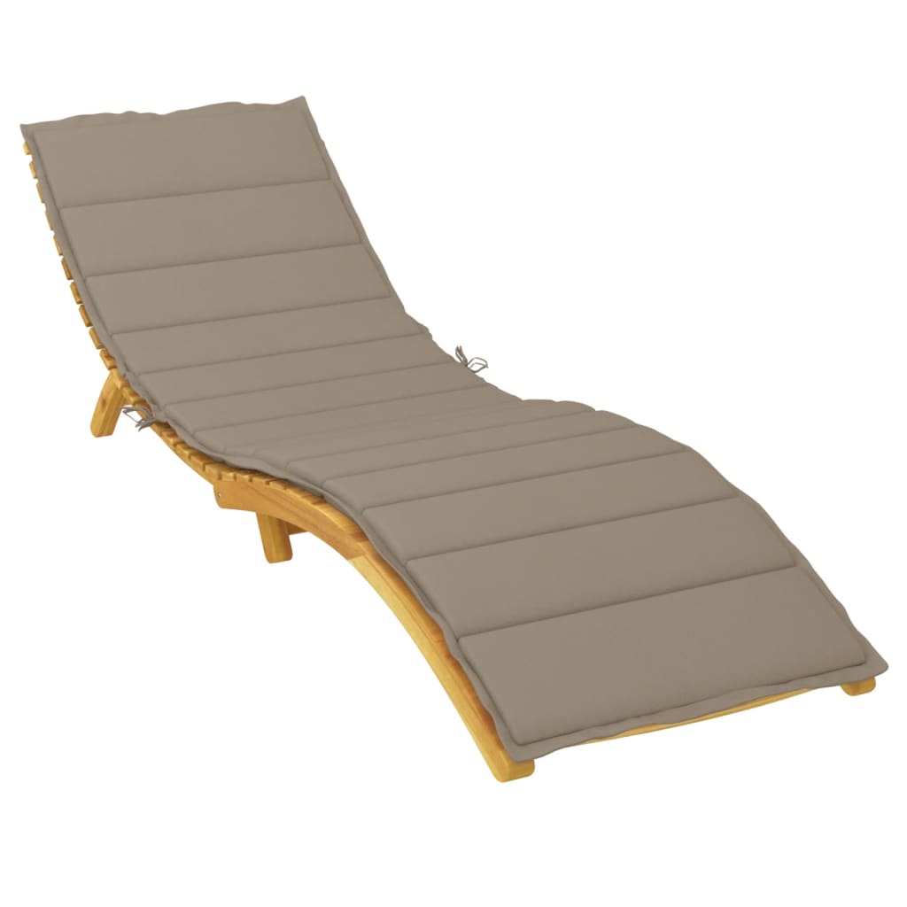 Liege-Kissen Blatt Blattmuster 200 x 70 x 3 cm Oxford-Stoff