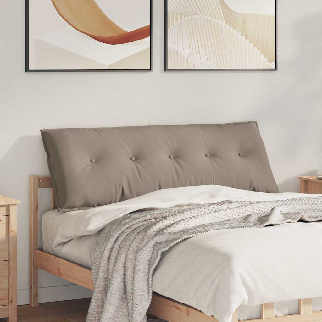 Rückenkissen Taupe 50 x 45 cm Mikrofaserstoff