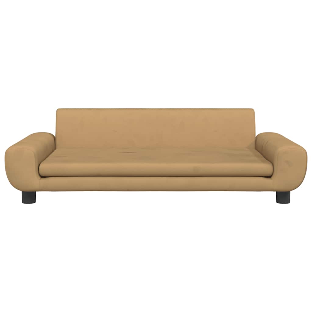 Hundebett Blau 100x54x33 cm Samt