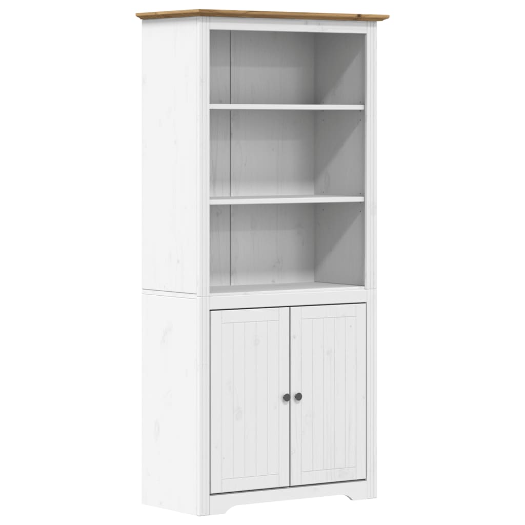 Bücherregal BODO Honigbraun 82 x 40 x 173 cm Holzwerkstoff