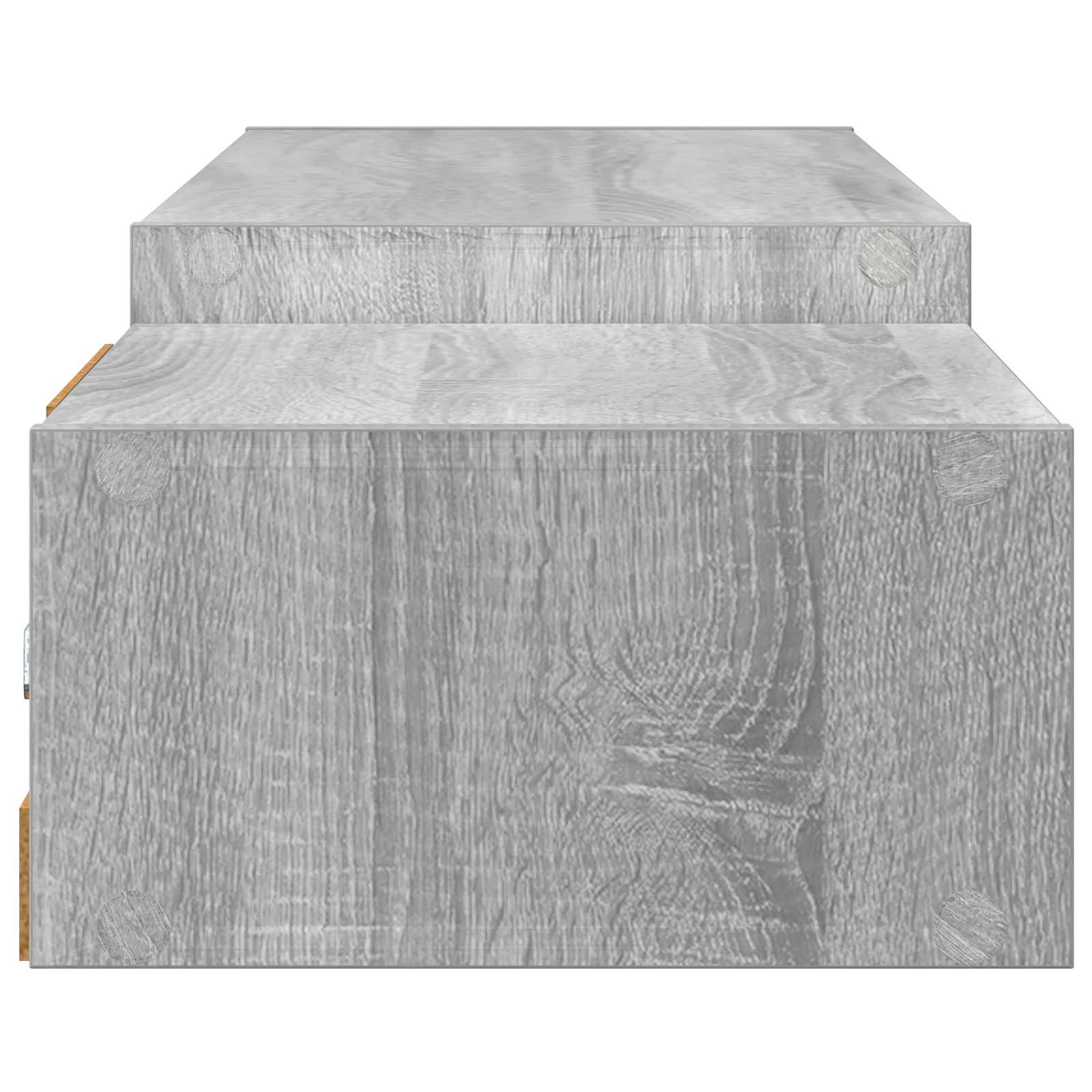 Wandmontierter TV-Schrank Wandhalterung Weiß 140 x 28 x 21 cm