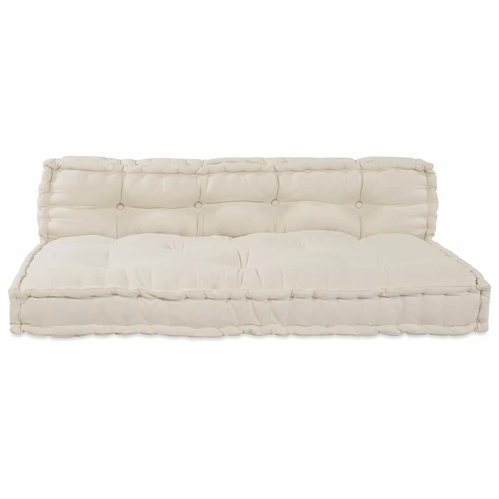 Palettensofa-Auflage Mehrfarbig Stoff Patchwork