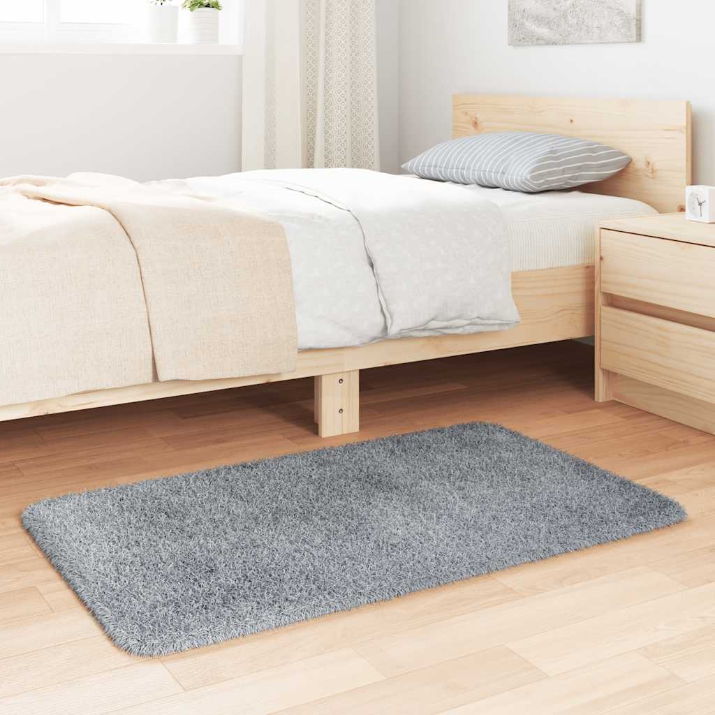 Teppich Shaggy Hochflor NAVARRA Beige 60x100 cm Polyester