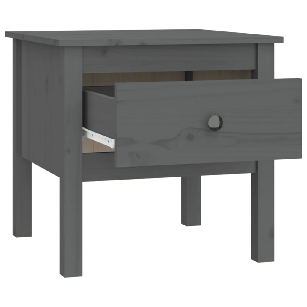 Beistelltische 2 Stk. 40x40x39 cm Massivholz Kiefer