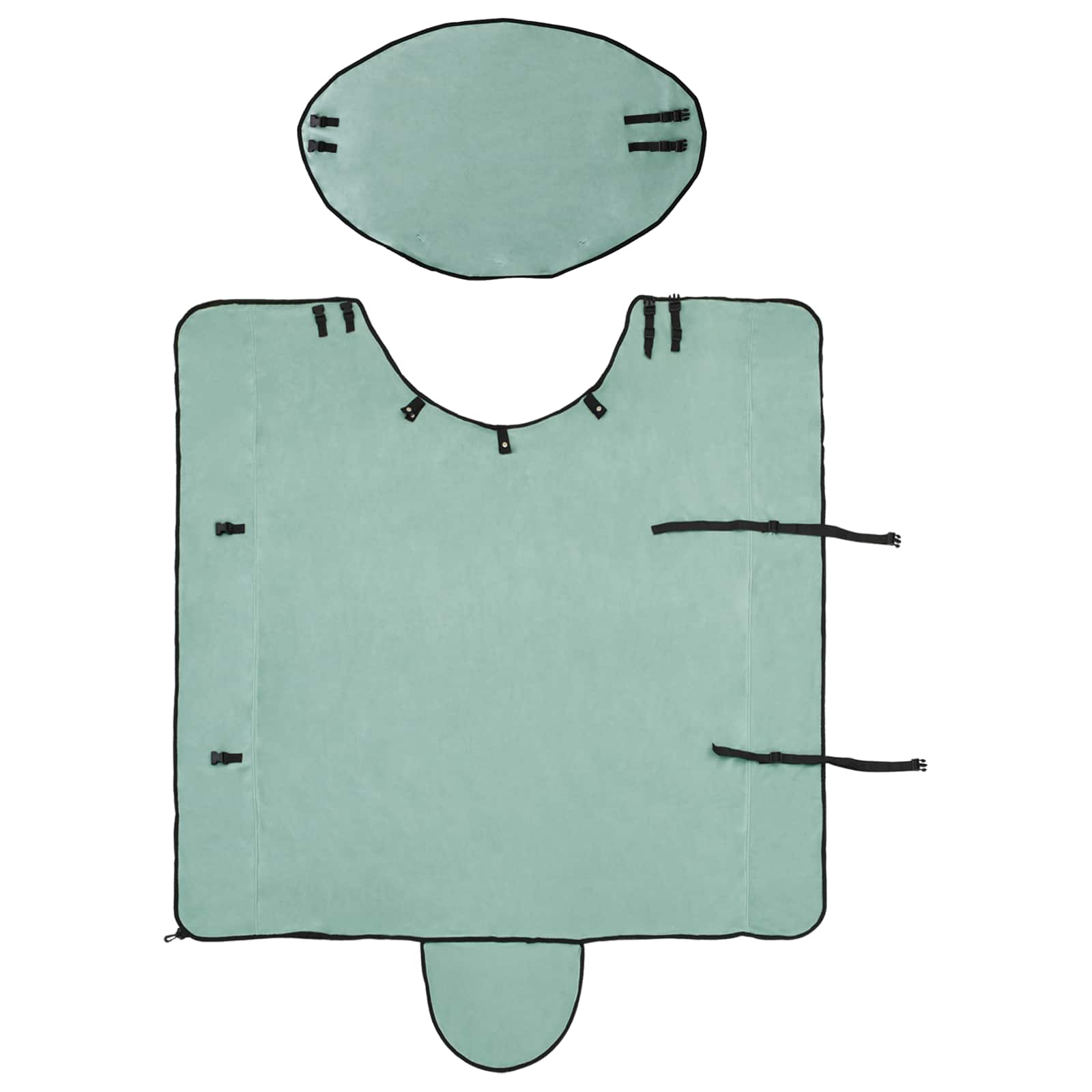Pferdedecke Volles Aqua 75 cm Polyester