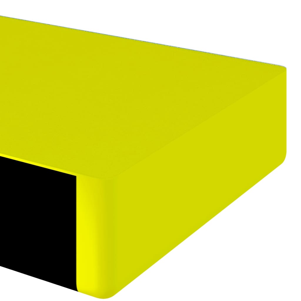 Kantenschoner Gelb & Schwarz 4x3x100 cm PU